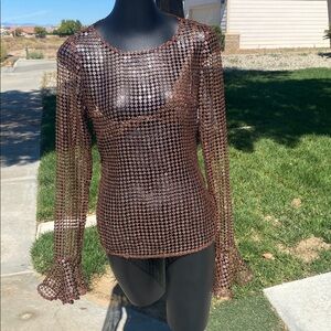 Lovers + Friends Chocolate Knit Top